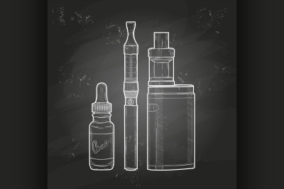 Vector set electronic cigarette