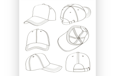 Baseball cap set