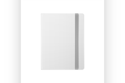 Blank Realistic template notebook