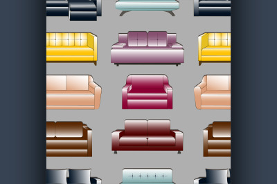 Sofa set pattern