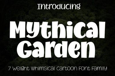 Mythical Garden Font Family