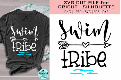 Swim tribe svg&2C; sports svg