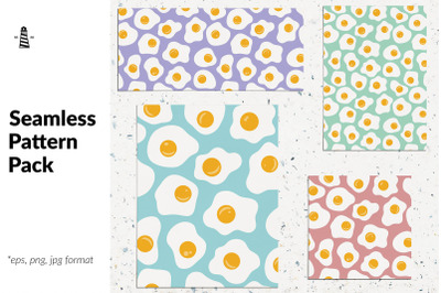 Egg seamless patterns