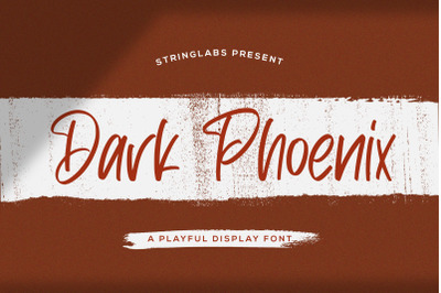 Dark Phoenix - Playful Display Font