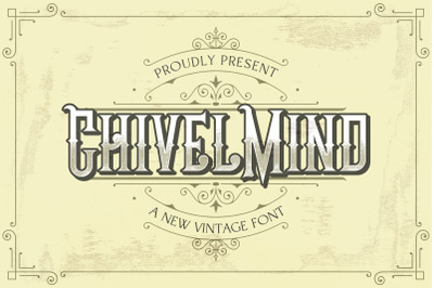 Chivel Mind - Vintage Font