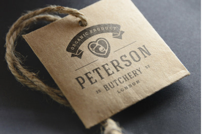 Organic Butchery Products Logo Design