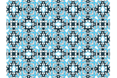 Pattern Abstract Navy And Blue Color Design