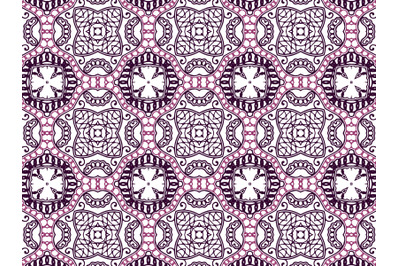 Pattern Abstract Purple Color Design