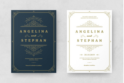 Wedding Invitations Cards Templates