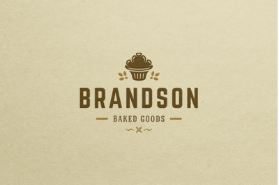 Bakery Shop Logo Design Template