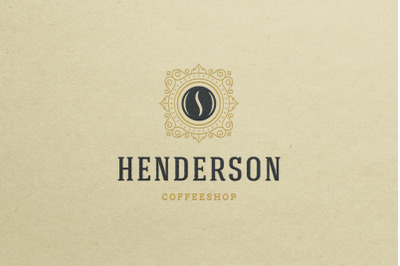 Coffee Shop Logo Design Template