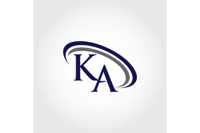 Monogram KA Logo Design