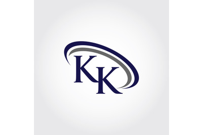 Monogram KK Logo design