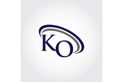 Monogram KO Logo Design