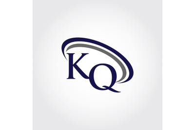 Monogram KQ Logo design