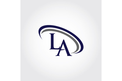 Monogram LA Logo Design