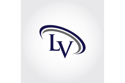 Monogram LV Logo Design