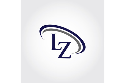 MOnogram LZ Logo design