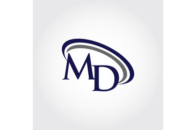 Monogram MD Logo Design