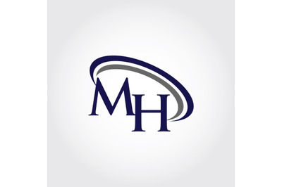 Monogram MH Logo Design