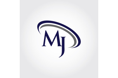 Monogram MJ Logo Design