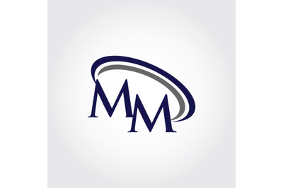 Monogram MM Logo design