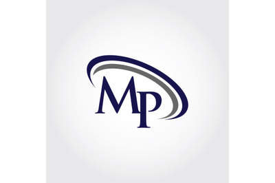 Monogram MP Logo Design