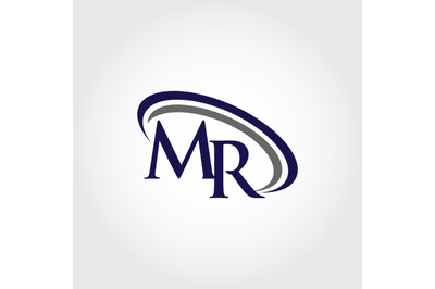 Monogram MR Logo design