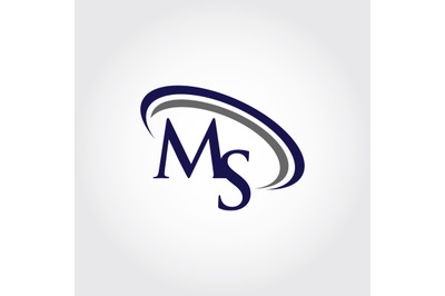 Monogram MS Logo Design