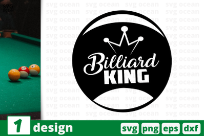 1&nbsp;BILLIARD KING, sport&nbsp;quotes cricut svg