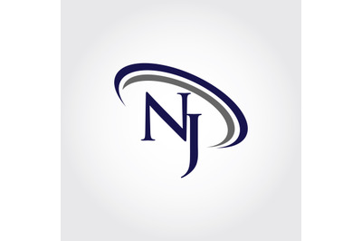 Monogram NJ Logo Design