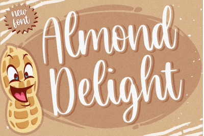Almond Delight Modern Handwritten Font