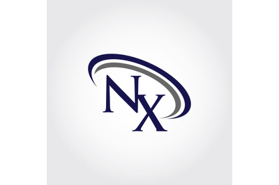 Monogram NX Logo Design