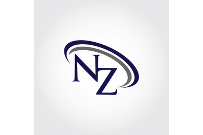 Monogram NZ Logo Design