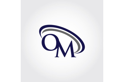 Monogram OM Logo Design