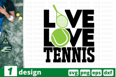 1&nbsp;LIVE LOVE TENNIS, sport&nbsp;quotes cricut svg