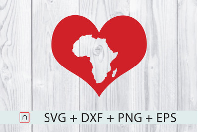 Africa Map Heart svg,Black Lives Matter