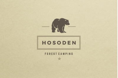 Vector Logo for Forest Camping Club