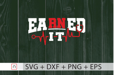 EaRNed It svg&2C;Nurse svg&2C;Graduation svg