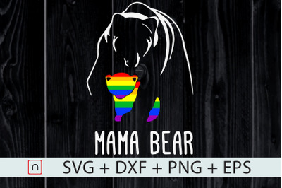 Mama bear LGBTQ svg,Funny LGBTQ svg