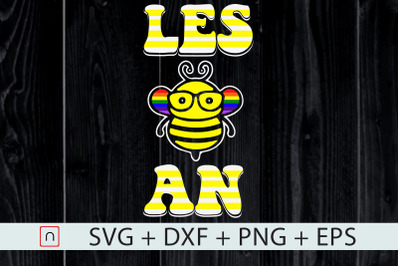 Lesbeean Bee svg,LGBTQ cutting files svg