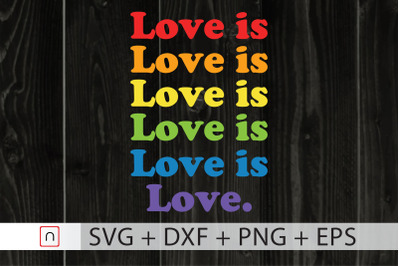 Love is Love LGBTQ svg,Pride Month 2020