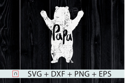 Big Papa Bear Hug svg,Father&#039;s Day svg