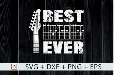 Best dad ever svg,Music dad,Father&#039;s Day