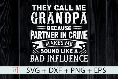 Funny Grandpa Grandfather svg