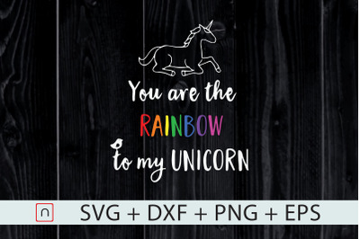 LGBT,You are the Rainbow to My Unicorn