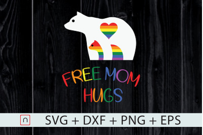 LGBT&2C;Gay Pride&2C;Mama Bear&2C;Free Mom Hugs