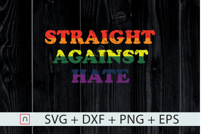 LGBTQ,Straight Against Hate,Equality svg