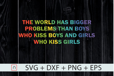 Boys Kiss Boys.Girls Kiss Girls,LGBT svg