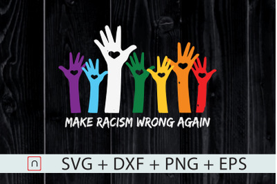 Make It Wrong Again,Black Proud svg